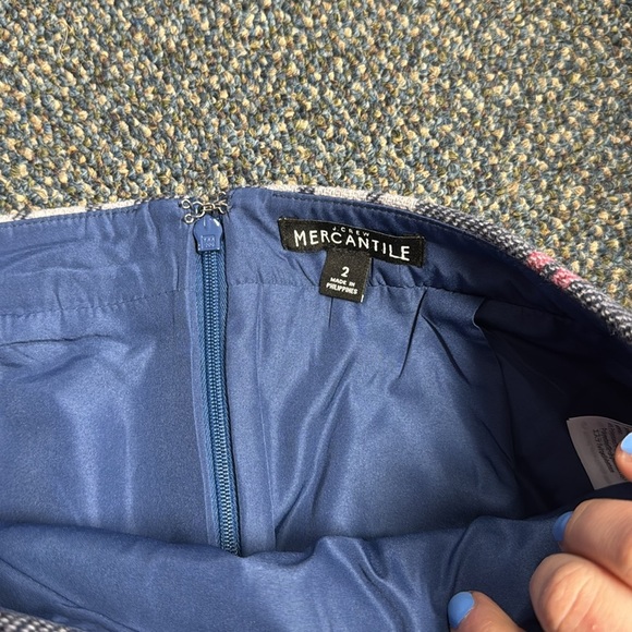 J. Crew factory plaid skirt size 2 // 031412 - Picture 2 of 2